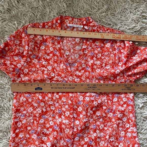 Violet & Claire Women’s floral blouse Top, M - Picture 3 of 13